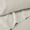 1500 Thread Count Cotton Microfiber Sheet Set Bnb Sheets Silver