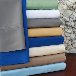 Oversized Bamboo Rayon Pillowcase Set Of 2 300 Thread Count Sateen Pillowcases