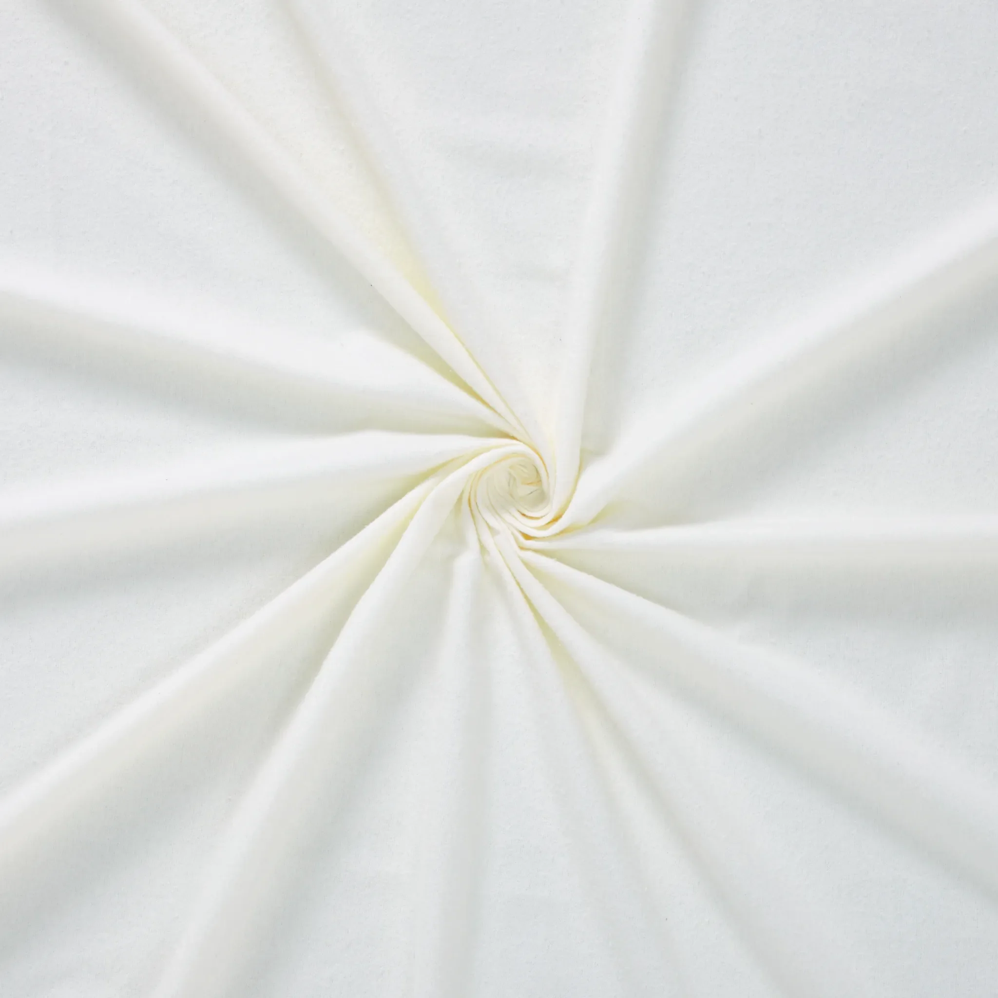 Cotton Flannel Bed Sheet Set Ivory