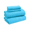 Flannel Bed Sheet Set Blue