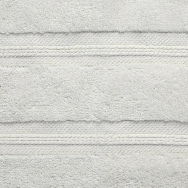 400 Gsm Quick Dry Towels Soft Absorbent Zero Twist Cotton White