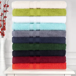 500 Gsm Cotton Towel Set Of 6 Soft Absorbent Quick Dry Towels