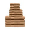 500 Gsm Egyptian Cotton Towel Set Of 12 Bath Towels Sedona