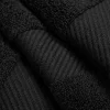 Egyptian Cotton Towel Set Of 12 500 Gsm Soft Absorbent Towels Black