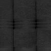 600 Gsm Egyptian Cotton Bath Towels Black
