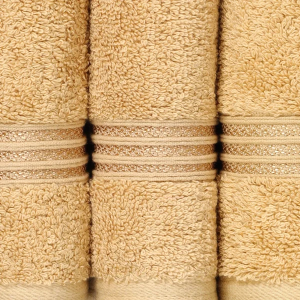 600 Gsm Egyptian Cotton Bath Towels Gold