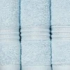600 Gsm Egyptian Cotton Bath Towels Light Blue