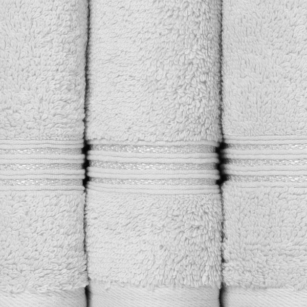 600 Gsm Egyptian Cotton Bath Towels Silver