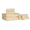 600 Gsm Egyptian Cotton Towel Set Of 8 Canary Yellow