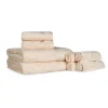 600 Gsm Egyptian Cotton Towel Set Of 8 Ivory