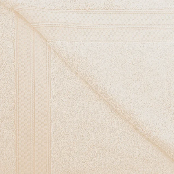 650 Gsm Bamboo Rayon Cotton Towels Ivory