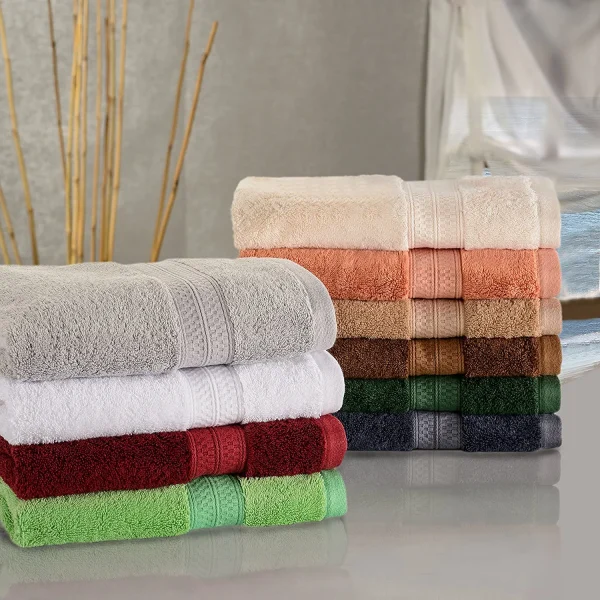 650 Gsm Face Towel Set Of 12 Bamboo Rayon Cotton Facecloths