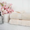 900 Gsm Egyptian Cotton Bath Sheet Set Of 2 Cream
