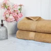 900 Gsm Egyptian Cotton Bath Sheet Set Of 2 Toast