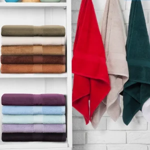 900 Gsm Egyptian Cotton Face Towel Set Of 6 Plush Absorbent Washcloths