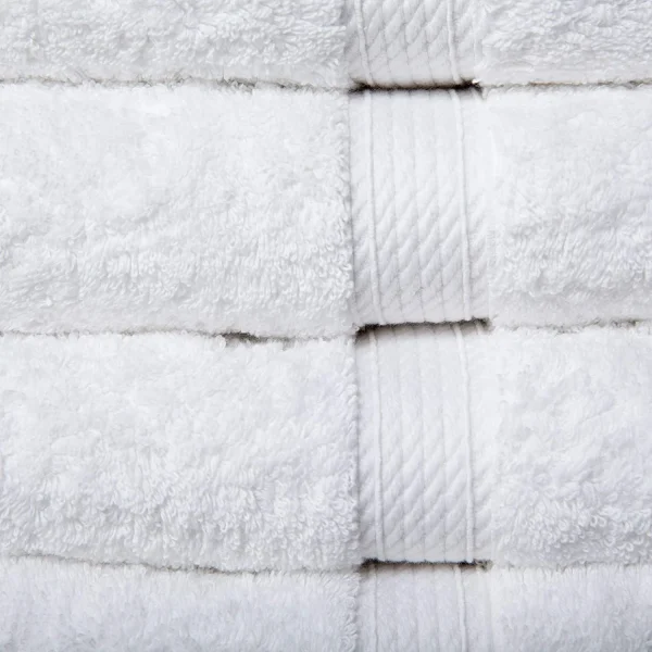 Egyptian Cotton Towel Set 900 Gsm Plush Absorbent Bath Towels White