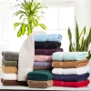Heavyweight Egyptian Cotton Towel Set Of 6, Plush Absorbent Bath Towels