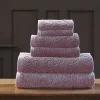 Denim Washed Bath Towels 550 Gsm Cotton Fig