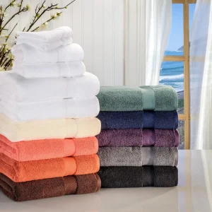 575 Gsm Cotton Towel Set Of 6 Zero Twist Hand Face Bath Towels