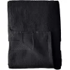 Black Medium Weight Towels 575 Gsm Zero Twist Cotton