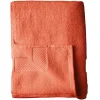Brick Red Medium Weight Towels 575 Gsm Zero Twist Cotton